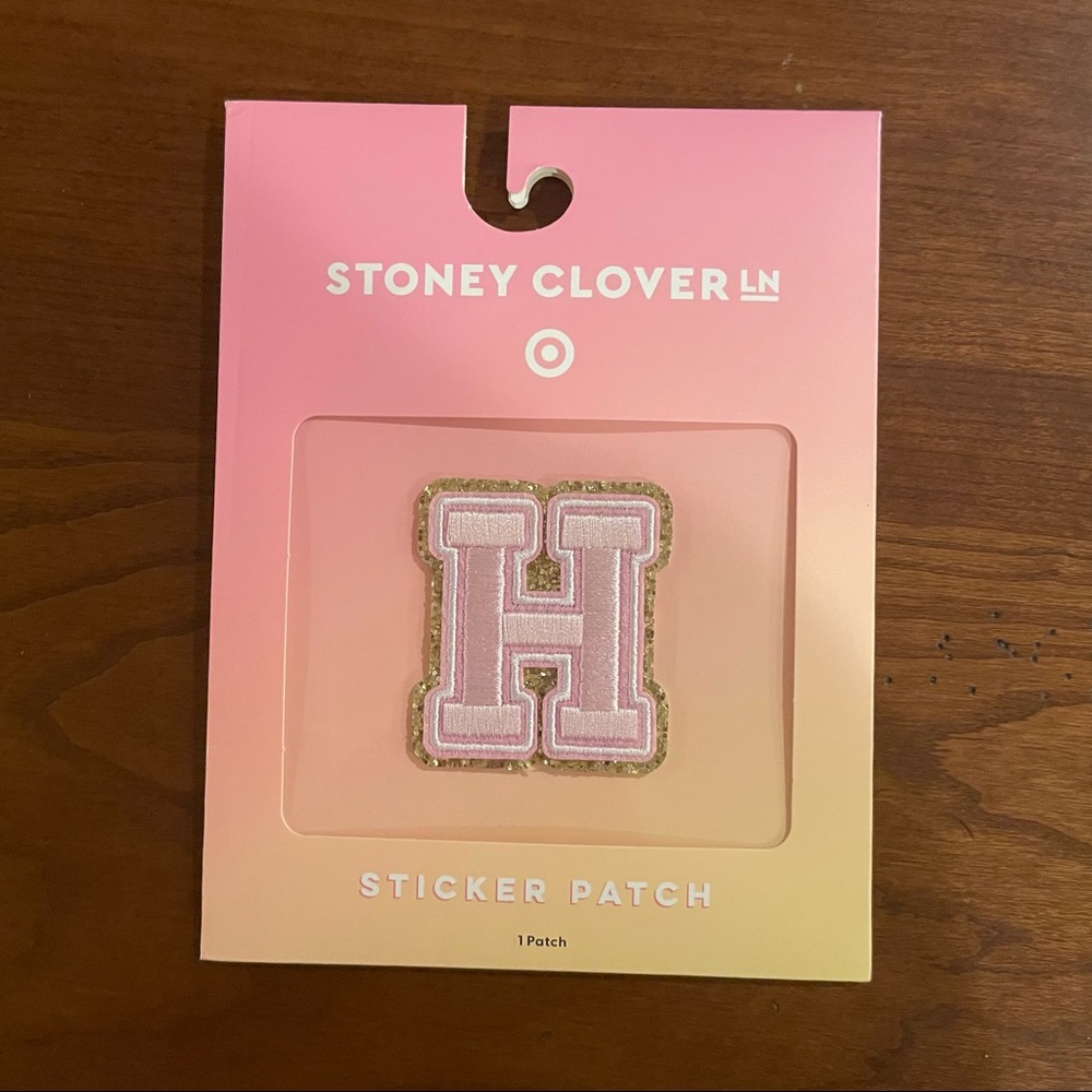 Stoney Clover Lane x Target Pink “H” Patch Sticker